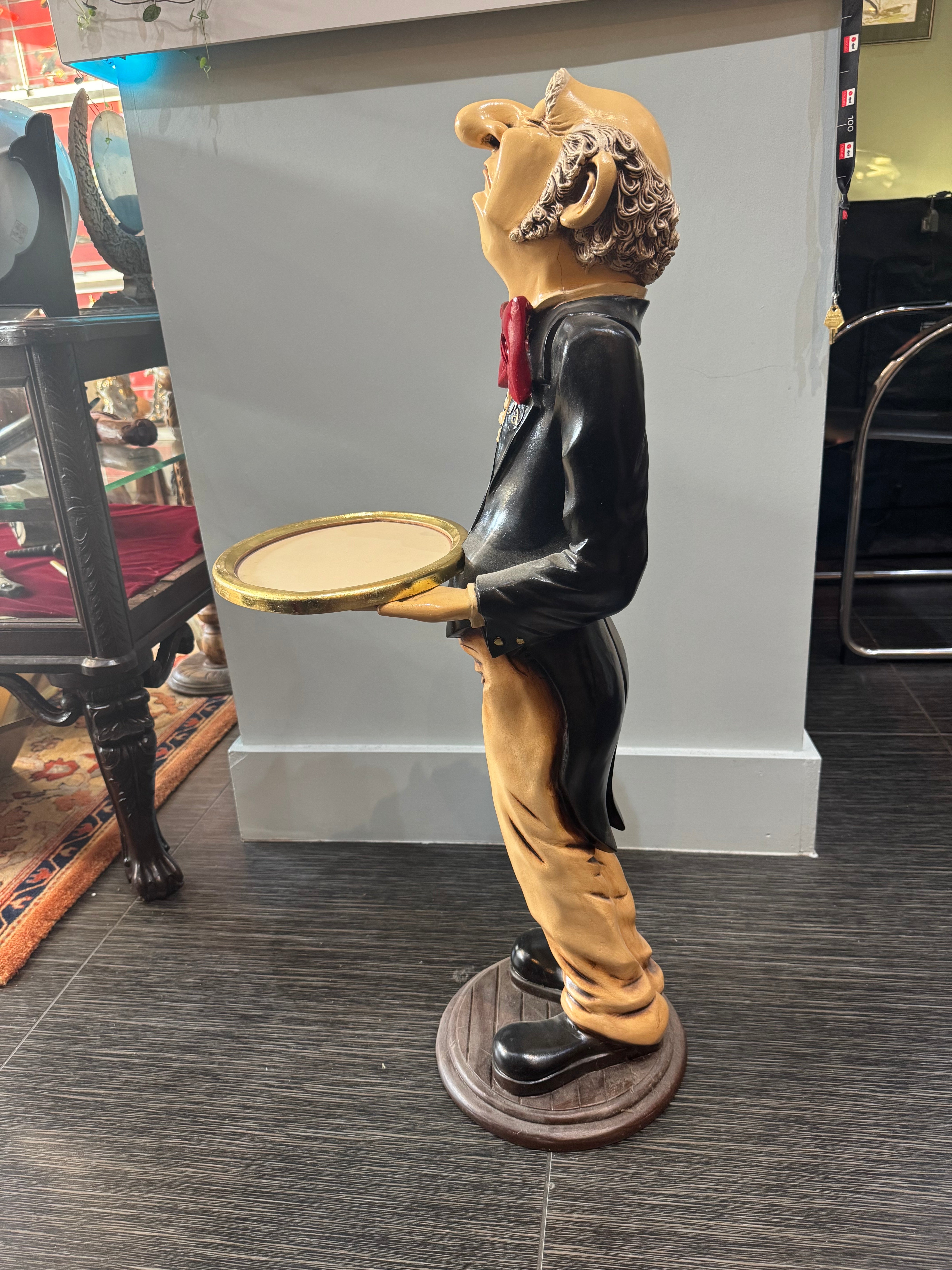 Jeeves Uppity Butler with Tray
